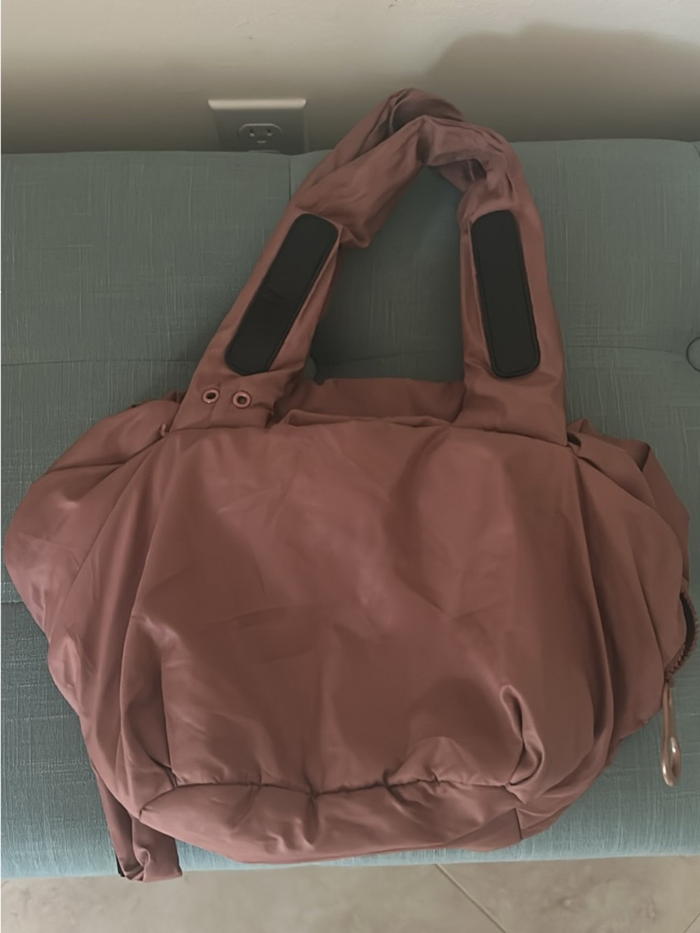 See By Chloe Mauve Puffer Tote